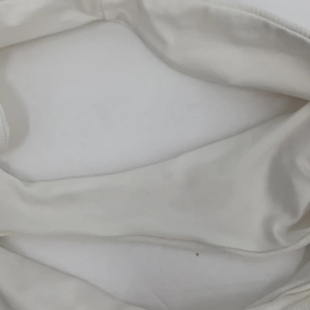 Lovers and Friends Chelsey High Waist swim bikini Bottom gold zipper white M - Picture 5 of 6